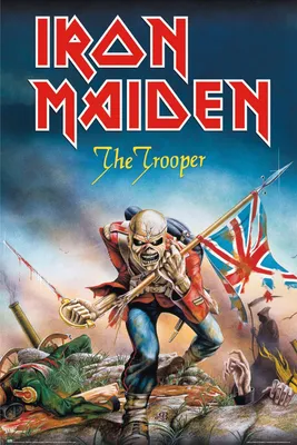 Produktbild von Iron Maiden Poster The Trooper