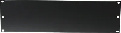 Produktbild von OMNITRONIC Frontplatte Z-19U, Stahl, schwarz 3HE