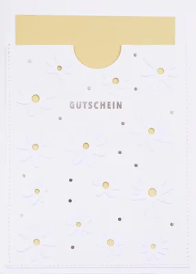 Produktbild von Räder Karte Blütenprägung Gutschein
