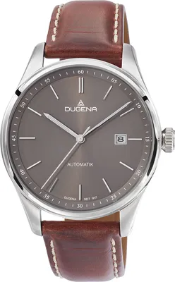 Produktbild von Dugena 4461012 Herrenuhr Automatik Milano mit Lederband