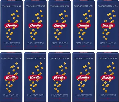 Produktbild von 10x Pasta Barilla Conchigliette Nr. 39 italienisch Nudeln 500 g pack