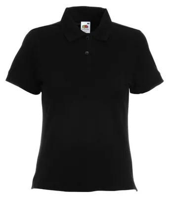 Produktbild von Damen-Poloshirt, Kurzarm - FOL POLO /W - black - Größe 2XL
