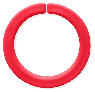 Produktbild von ARK Therapeutic Kauwarmband sensorisches Spielzeug rot für Kinder Gladde kauwarmband om te draaien om de pols, alternatief voor kauwen op mouwen, voor kinderen en volwassenen.