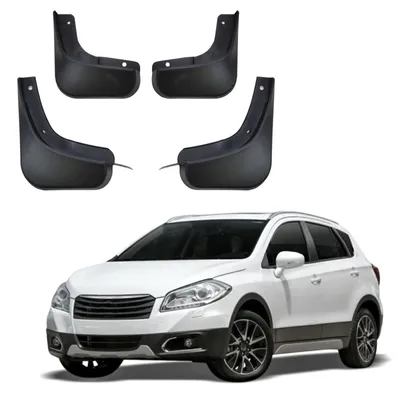 Obrázok produktu pre J&J AUTOMOTIVE | Zásterky, lapače nečistôt pre SX4 S-Cross 2013-2021 4ks