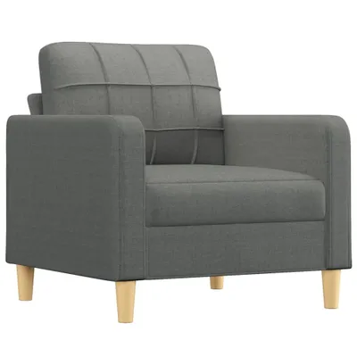 Produktbild von Sofasessel Dunkelgrau 60 cm Stoff