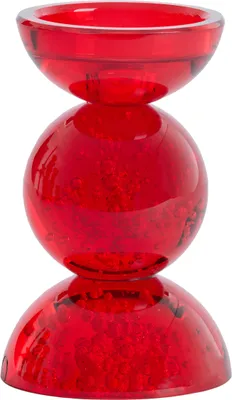 Produktbild von Light & Living - Kerzenständer ITINGA - Ø9,5x15,5cm - Rot