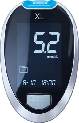 Obrázek produktu pro Sada glukometrů Glucocheck XL pro měření glykémie mmol/l 1 ks