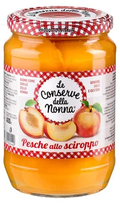 Obrázok produktu pre Le Conserve della Nonna Broskyne v Sirupe 680g