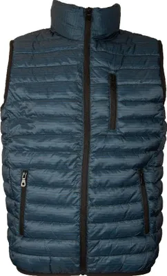 Immagine prodotto di Piumino smanicato F.LLI CAMPAGNOLO giubbotto senza maniche uomo con zip e tasche e taschino articolo 2Z8337, L, Poliestere 100%
