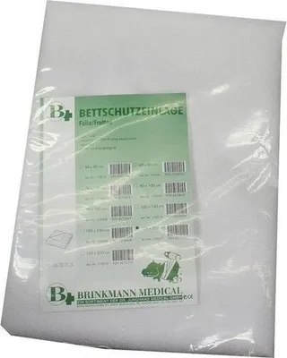 Produktbild von BETTSCHUTZEINLAGE Folie Frottee 100x200 cm