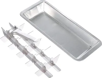 Zilver - 4,6 x 12 x 35 cm