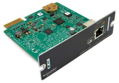 Produktbild von APC AP9640 Smart-UPS Netzwerkmanagementkarte (Gen3), Netzwerk-Management-Karte, SmartSlot, 12,1 mm, 11,4 mm, 38 mm, 80 g