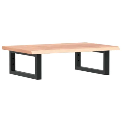 Zdjęcie produktu dla Półka ścienna pod umywalkę, stal i lite drewno dębowe