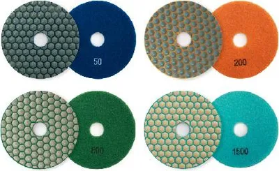 Obrázek produktu pro Bihui Diamantový Kotouč Na Suché Leštění 100 Mm Třída 50 - Dpp405