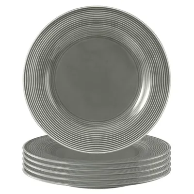 Produktbild von Seltmann Weiden Beat Perlgrau Speiseteller 27,5cm 6er Set