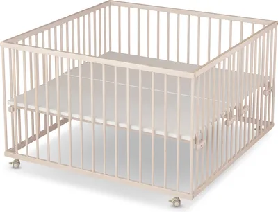 Produktbild von Laufgitter 120x120 cm - natur - Premium Kollektion