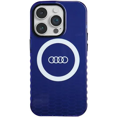 Produktbild von Audi IML Big Logo MagSafe Case iPhone 14 Pro 6.1"  hardcase AU-IMLMIP14P-Q5/D2-BE Schutzhülle