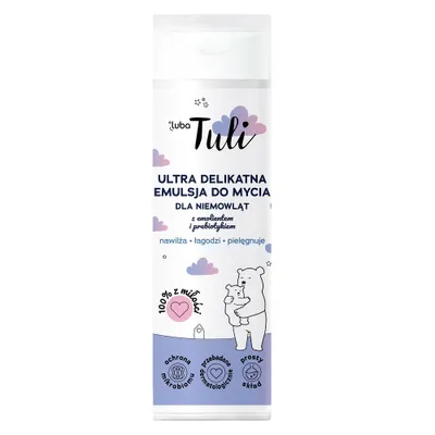 Image de Emulsion nettoyante pour les soins en douceur des bébés avec des prébiotiques - 250 ml