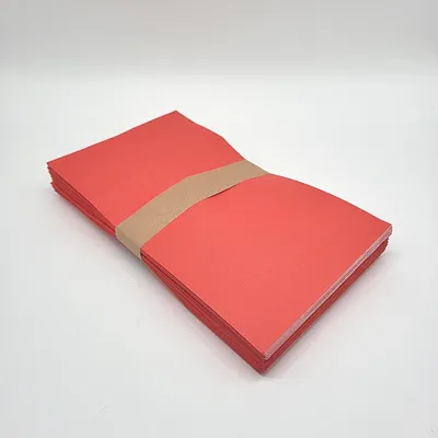 Image de Thepaperbagstore 30 sacs en papier pour fêtes et cadeaux, rouge, 140 x 245 x 70 mm