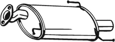 Produktbild von BOSAL 219-019 Endschalldämpfer für SUZUKI SWIFT IV (FZ, NZ) Auspuff