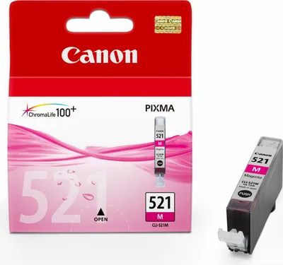 Immagine prodotto di Canon CLI-521 M cartuccia d'inchiostro 1 pz. originale Magenta
