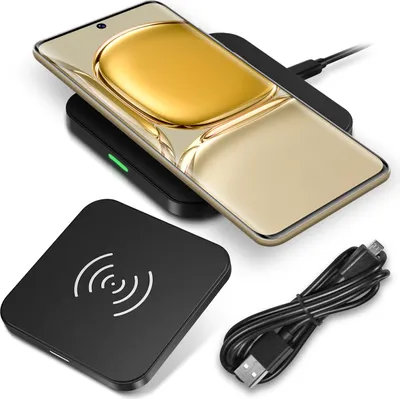 Produktbild von QI Wireless Schnell Ladegerät für Huawei P50 Pro Plus Kabellos Laden Ladestation