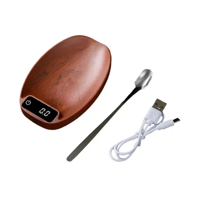 Produktbild von Digitale Tee-Waage, professionelle Mini-Waage,elektronische Kaffeewaage,200g/0,1g mit USB-Aufladung,LED-Display