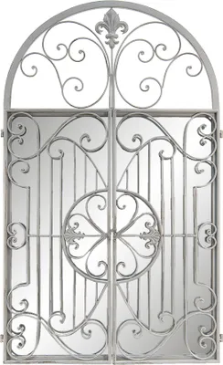 Obrázek produktu pro Zrcadlo Clayre & Eef 61x103 cm šedé železo