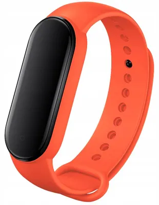 Zdjęcie produktu dla Opaska / pasek ChronSmarta do smartband'a Xiaomi Mi Band 5 / 6 / 7 (Pomarańczowy)