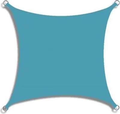 Produktbild von Schattentuch – 2,5 x 3 m, rechteckiger Sonnenschutz – wasserdichtes Schattentuch – dickes Oxford-Polyester-Tuch, wasserdichtes quadratisches Segel – UV-Schutz – wird mit einem en Seil geliefert – geeignet für den Außenbereich, Garten, Ter...