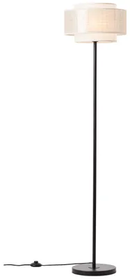 Produktbild von Brilliant Odar Standleuchte, 1-flammig E27 Schwarz Beige 93134/09