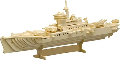 Produktbild von Pebaro Holzbausatz Kreuzfahrtschiff 47x17 cm kreatives Spielzeug