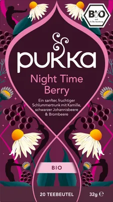 Produktbild von Pukka - -Kräuter-Früchtetee "Night Time Berry" - 20 Teebeutel