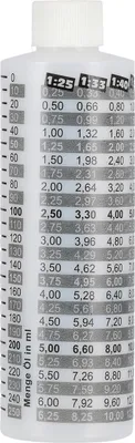 Obrázok produktu pre Fľaša na zmesný olej pre dvojtaktné motory, objem 250 ml