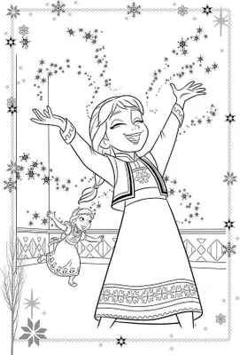 Zdjęcie produktu dla Disney Die Eiskönigin: Zauberhafter Sticker- und Malspaß