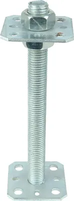 Immagine prodotto di Portapali regolabile M24 per pali da 8 x 8 a 12 x 12 cm - per pezzo