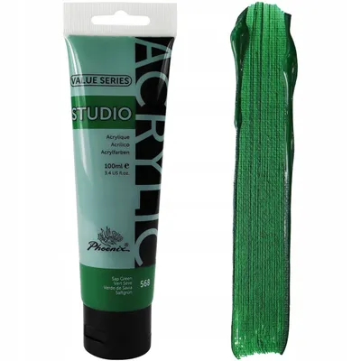 Obrázok produktu pre Akrylová farba Phoenix Dark Green 568 Sap Green 100ml