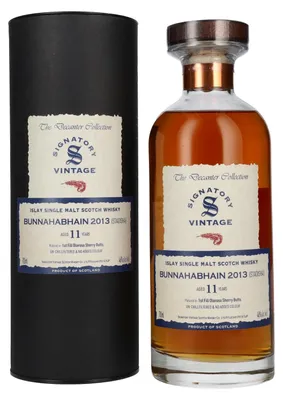 Produktbild von Bunnahabhain 11 Jahre - 2013/2024 - Staoisha - Signatory Vintage - Ibisco Decanter - Single Malt Scotch Whisky