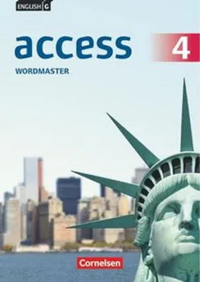 Immagine prodotto di English G Access Band 4: 8. Schuljahr - Allgemeine Ausgabe - Wordmaster mit Lösungen