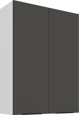 Produktbild von LUNARA Küchenoberschrank – Breite 80 cm, Graphit/Weiß