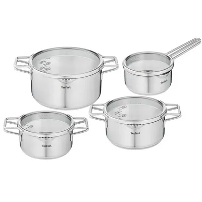 Produktbild von Tefal Nordica H852S8, Edelstahl, Edelstahl, Edelstahl, Glas, Keramik, Gas, Halogen, Induktion, Versiegelte Platte, China