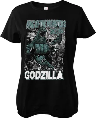 Produktbild von Godzilla Since 1954 Girly Tee - Medium - Black