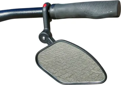 Produktbild von Krampe KF Sport TypC rechts Fahrradlenkerspiegel nach unten drehbar großes Glas