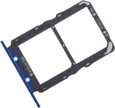 Produktbild von Für Honor View 20 Sim Karten Halter Blau