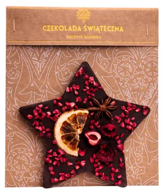 Produktbild von Weihnachtsschokolade 100g - Schronisko Bukowina