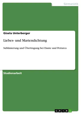 Produktbild von Liebes- und Mariendichtung
