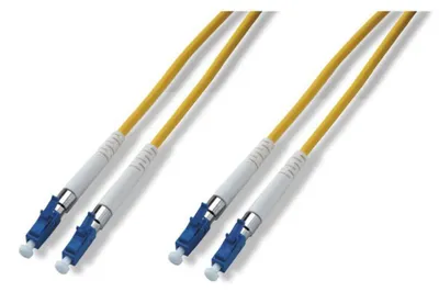 Produktbild von Dönges Patchkabel LWL, 9/125µ LC/LC, 1 m, gelb
