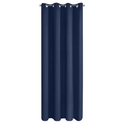 Produktbild von Eurofirany LOGAN Vorhang 140x270 Ösen Marineblau