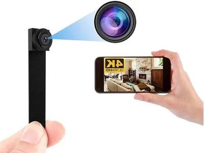 Produktbild von Kleine WiFi-Kamera 4K HD mit Bewegungserkennung und 32 GB Speicher