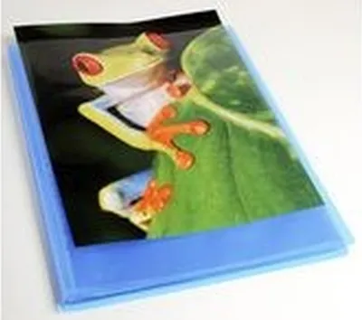 Immagine prodotto di Chromaline A4 20 tasche blu confezione da 5